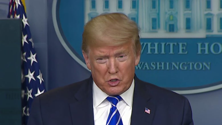 Trump: Comments on sunlight and disinfectants as coronavirus cures were ‘sarcasm’