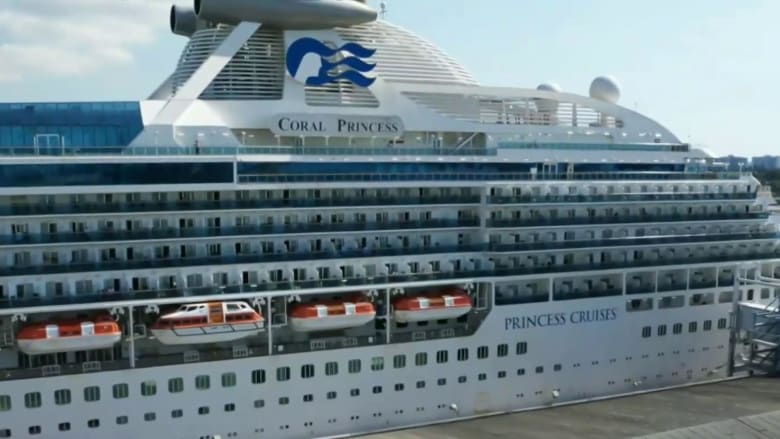 Cruise ship with sick passengers, 2 dead, docks in Florida