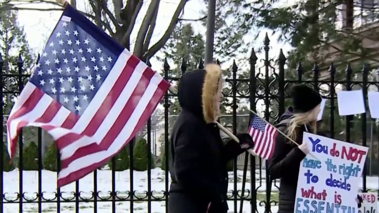 Protests across the country call for end of coronavirus lockdowns