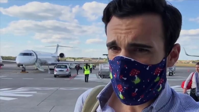 What it’s like to fly during a pandemic