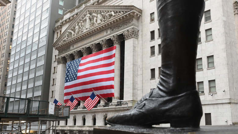 Dow drops over 400 points on what would have been tax day