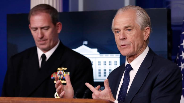 Watch coronavirus task force members discuss wrangling medical supply chains