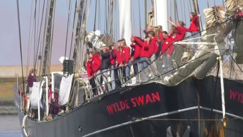 Dutch students reunite with their families after 5-week Atlantic crossing