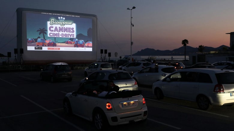 Cannes turns to drive-in movies after coronavirus hits its festival