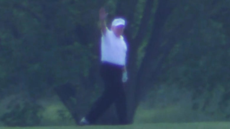 Watch: Trump visits golf course as states loosen COVID-19 restrictions