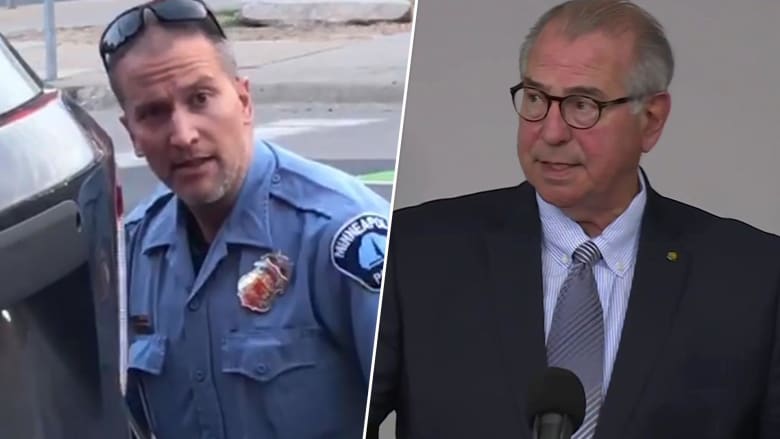 Prosecutor announces murder charges in death of George Floyd