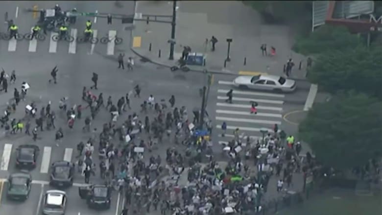 Protests over George Floyd’s death erupt across the U.S.
