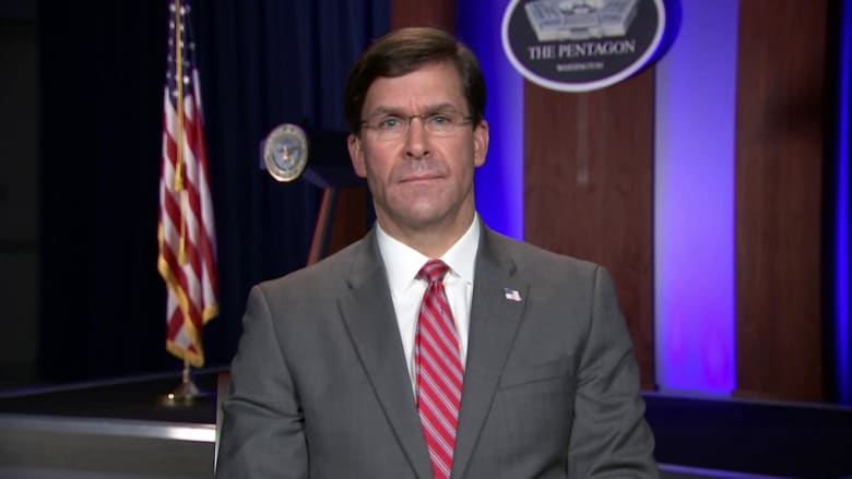 Secretary of Defense Mark Esper: Vaccine ‘absolutely possible’ by end of 2020