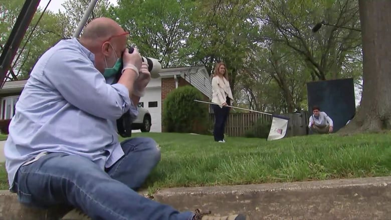 Photographer captures heartbreak and hope of Class of 2020 with unique portraits