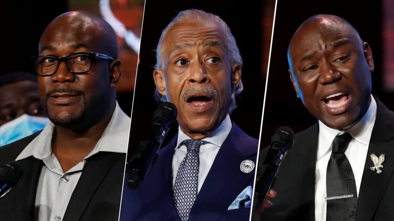 Watch emotional moments from George Floyd's memorial in Minneapolis