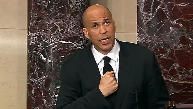 ‘America, I love you. Do you see me?’: Booker gives emotional speech on racism