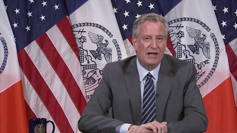 NYC Mayor de Blasio extends citywide curfew through June 7 amid George Floyd protests