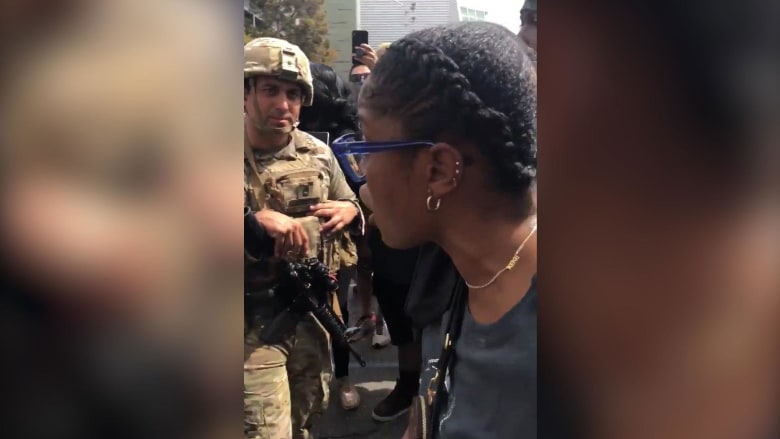 Actress Keke Palmer pleads: National Guardsmen ‘March beside us..make history with us’