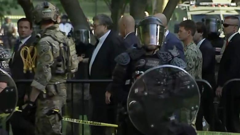 Attorney General William Barr booed at protest