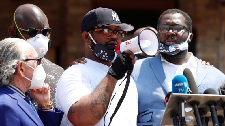 ‘Educate yourself!’: George Floyd’s brother calls for peaceful protests
