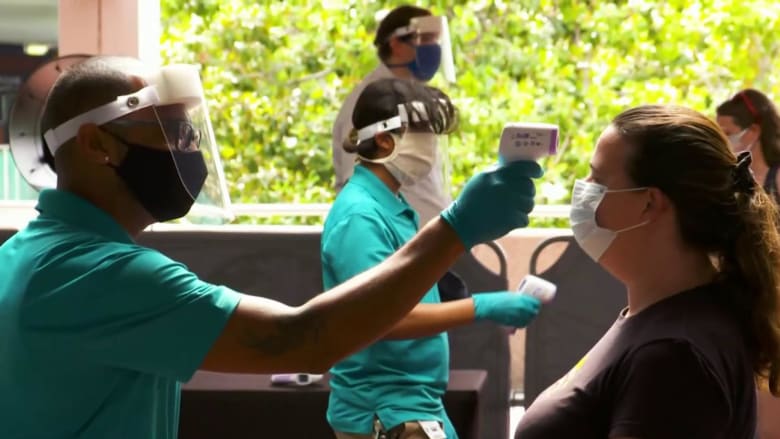 18 states report spike in coronavirus cases