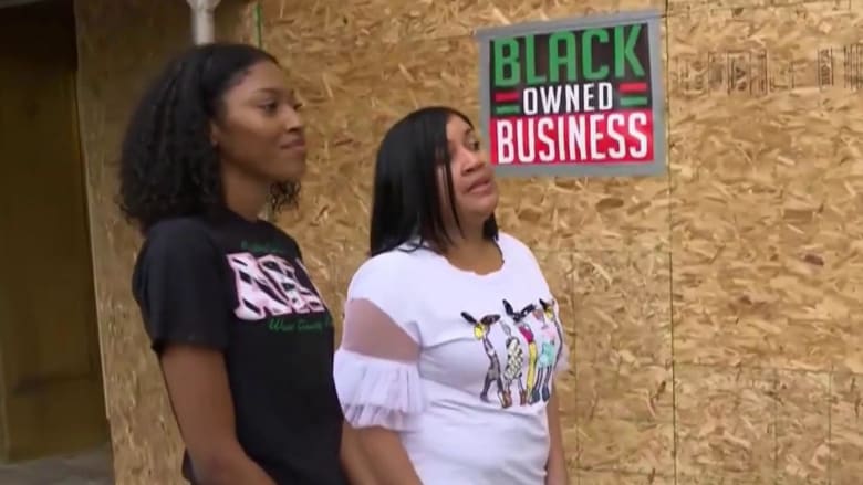 Black-owned businesses try to recover from coronavirus shutdown amid Floyd protests