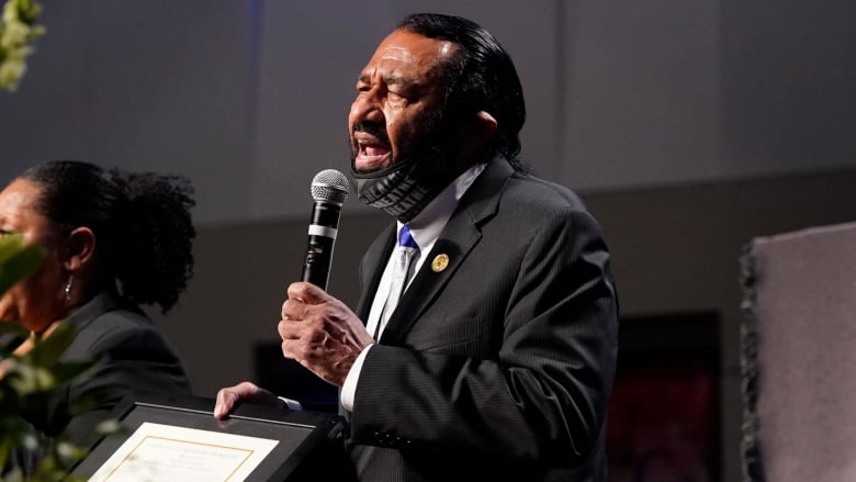 Rep. Al Green calls for a ‘Department of Reconciliation’ at George Floyd funeral