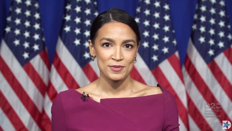 Watch Rep. Alexandria Ocasio-Cortez's full remarks at the 2020 DNC