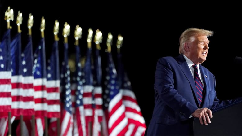 Trump accepts Republican nomination for president at the 2020 RNC