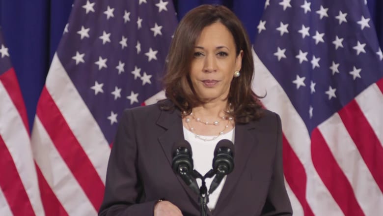 Sen. Harris: RNC was designed to 'soothe Donald Trump's ego'