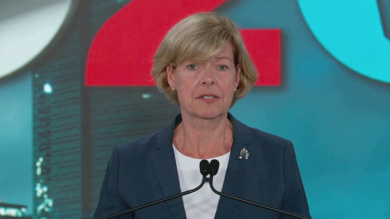Sen. Tammy Baldwin: Joe Biden and Kamala Harris are the 'only answer in this election'