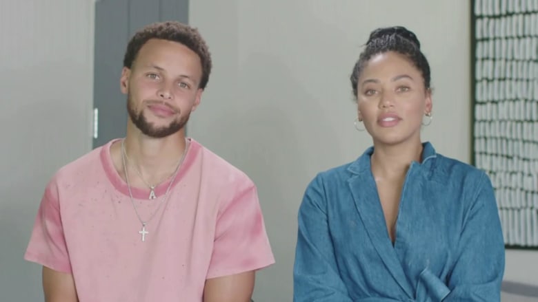 Steph and Ayesha Curry endorse Joe Biden at the 2020 DNC