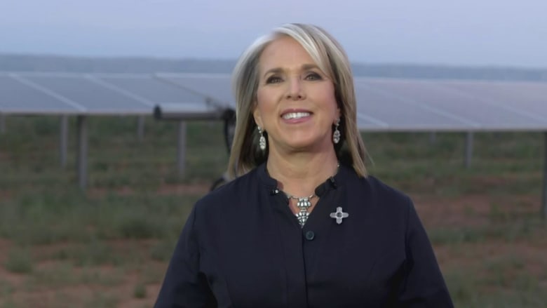 Gov. Lujan Grisham at the DNC: Joe Biden will lead on the 'critical issue' of climate change