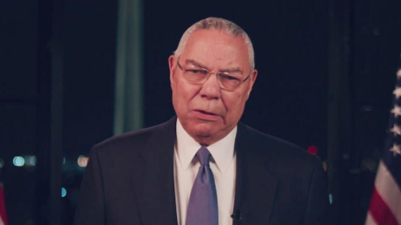 Watch Colin Powell's full speech at the 2020 DNC