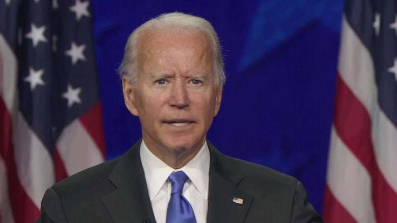 'This is our moment, this is our mission': Biden calls for unity in his DNC speech