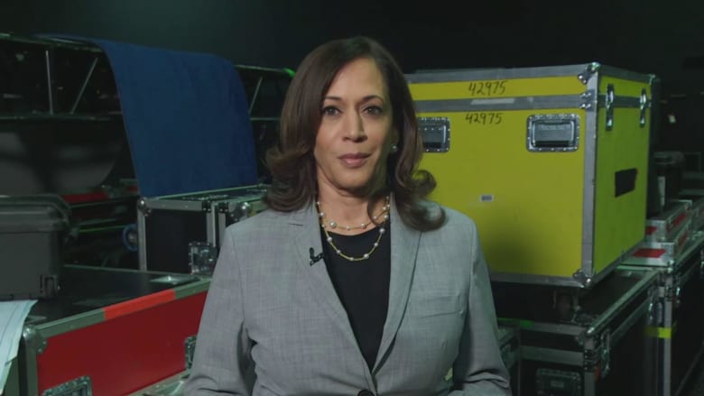 Sen. Kamala Harris stresses 'importance of voting' for her opening remarks at the DNC