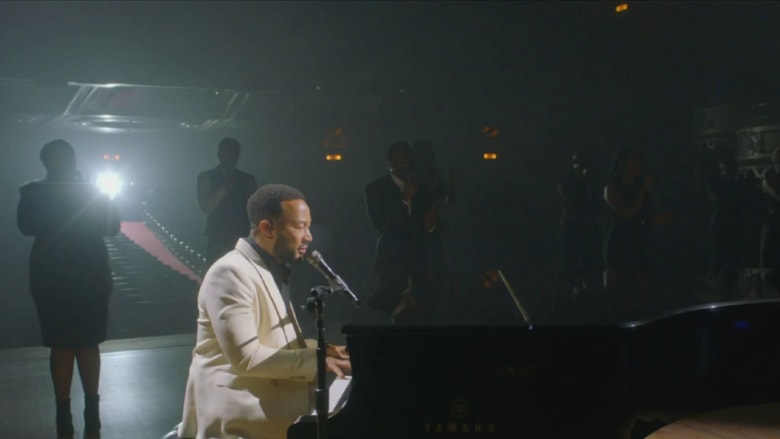 Watch John Legend perform 'Never Break' at the 2020 DNC