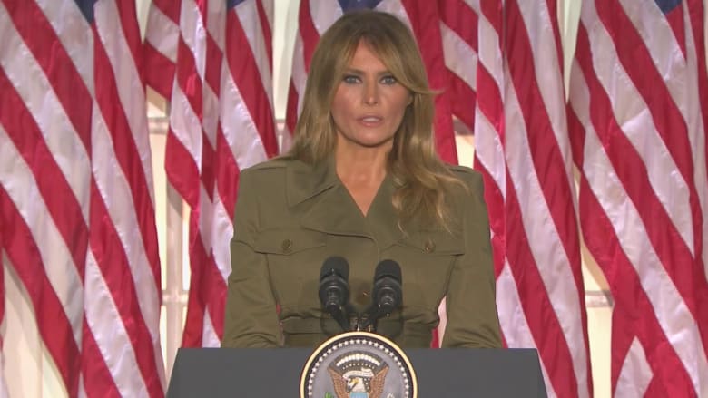 'We are not proud of parts of our history': Melania Trump addresses racial unrest in the U.S.