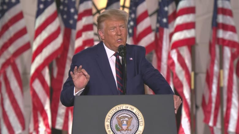 Trump condemns 'rioting, looting' in 'Democrat-run cities like Kenosha'