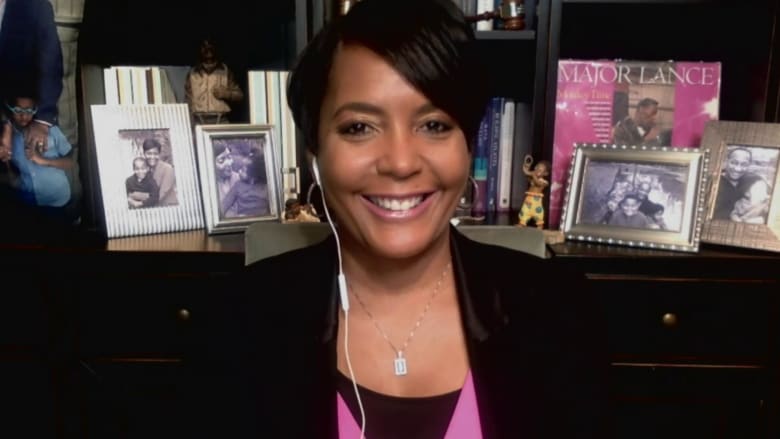 Atlanta mayor on racial equality as a focus at DNC