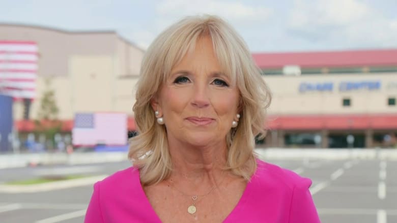 Jill Biden one-on-one ahead of DNC final night