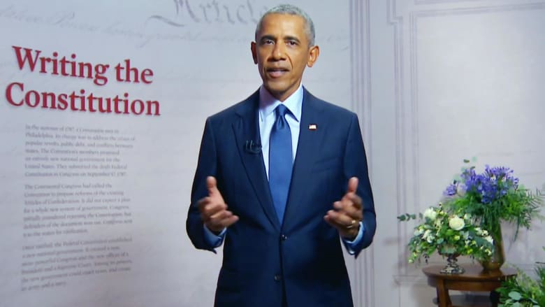 Watch Barack Obama’s full speech at the 2020 DNC