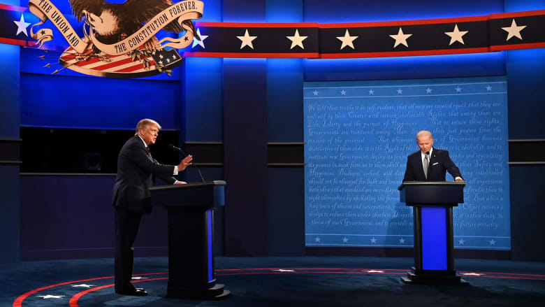Watch top moments from the first presidential debate
