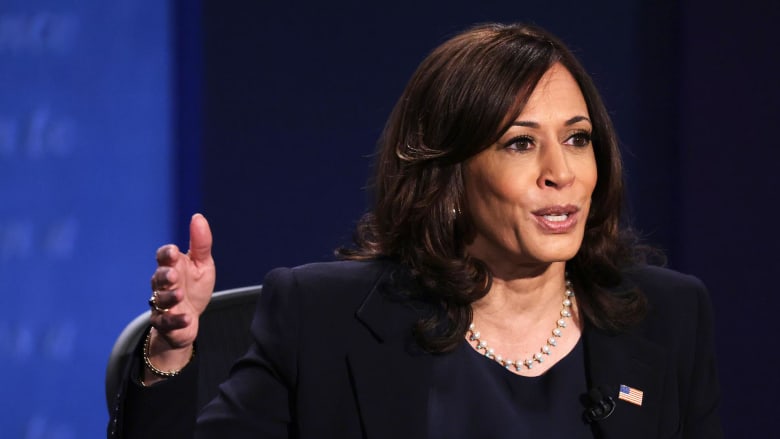 Hallie Jackson: Harris worked to speak 'past Pence, at President Trump and to the American people'