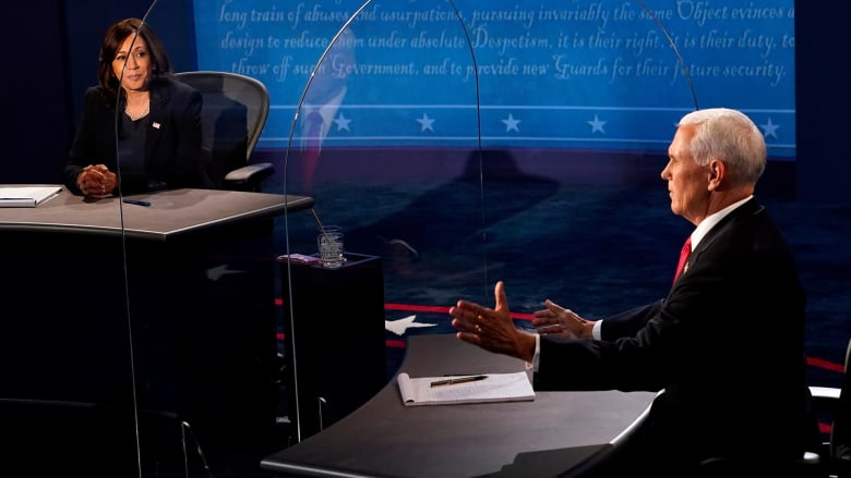 On Breonna Taylor, Pence says ‘I trust our justice system.’ Harris: They got it wrong.