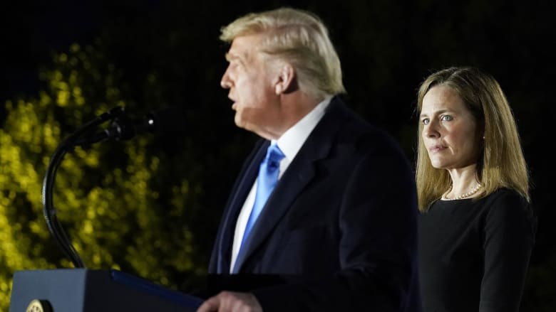 Trump says Barrett one of 'nations' brilliant legal scholars' in confirmation speech