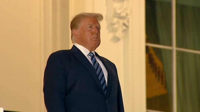 Trump's doctor releases statement saying he is showing 'no symptoms' of coronavirus
