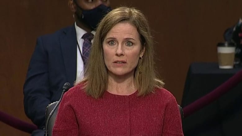 Barrett: Judges should not be 'legal pundits' when asked if president could 'unilaterally delay' election