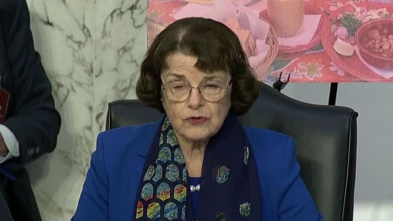 Sen. Feinstein: Republicans are 'rushing this nomination through the Senate'