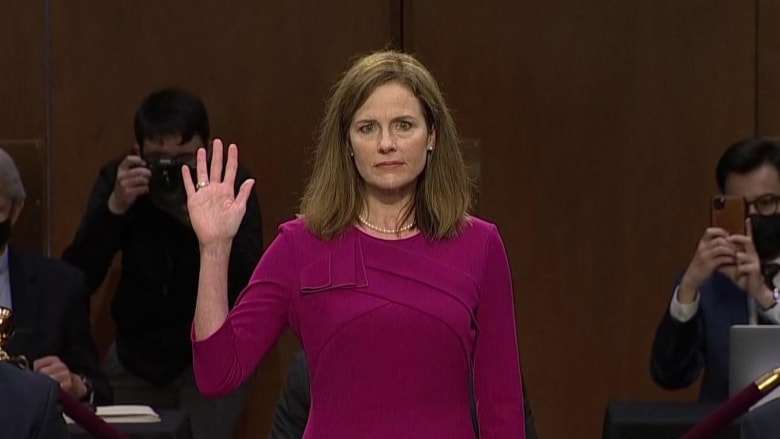 Watch Amy Coney Barrett's full opening remarks at her confirmation hearing