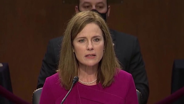 Watch highlights from first day of Barrett's confirmation hearing
