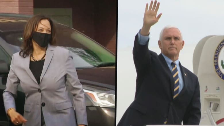 Mike Pence and Kamala Harris prepare for vice presidential debate