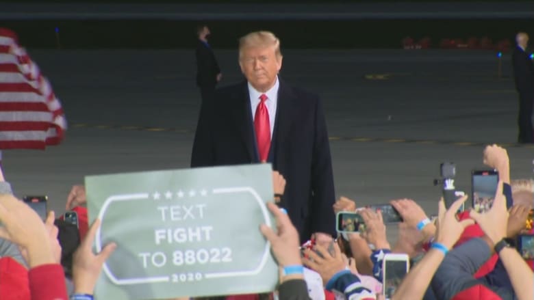 President Trump and Joe Biden prepare for dueling town hall events
