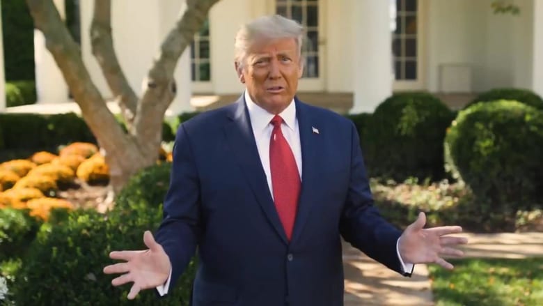 Trump: Getting treatment for Covid was 'a blessing in disguise'