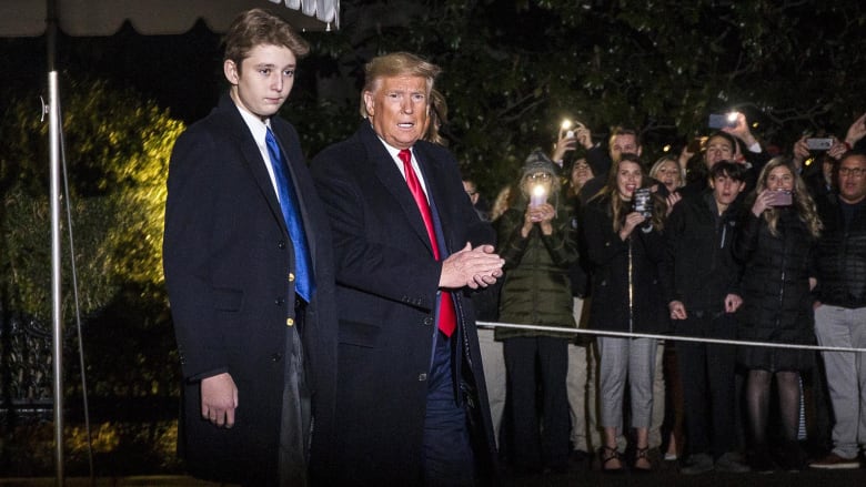 Trump says son Barron's Covid illness 'just went away'
